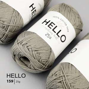 Пряжа HELLO Cotton 159 (25 грамм)